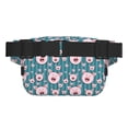 thumbnail image 3 of Fotbe Funny Pig Faces Cangurera Cuadrada con Estampado de Doble Capa, Bolsa de Cintura Ajustable Mini para Hombres y Mujeres, 3 of 9