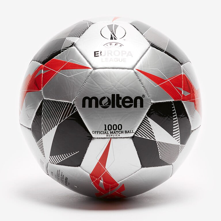 Molten UEFA Europa League Soccer Ball Official Series 1000 Size 5 Silver - Walmart.com - Walmart.com