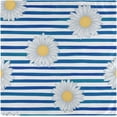 thumbnail image 5 of GZHJMY Daisy Cloth Napkins Reusable Washable Everyday Use 20 × 20 Inch Set of 6, 5 of 7