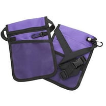 AsaTechmed Medical Pouch Hip Bag Antimicrobial, Nurse, Homecare, Medical Organizer Belt (Pouch Only) Many Colors! (Eggplant)