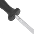 thumbnail image 3 of Carbon Steel Sharpening Steel Honing Rod for Knives, Professional Kitchen Chef Sharpener with Comfortable Plastic Handle, 3 of 5