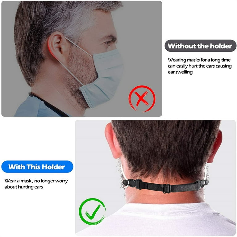  120 Pack Adjustable mask Extenders Ear Strap Saver Extender  mask Holder,Comfortable face mask Extension Hook Band Clip,mask Extenders/Ear  Savers for avoiding Ear Paining : Pet Supplies