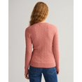 thumbnail image 3 of Gant Apparel S Women's Stretch Cotton Cable C-Neck Preppy Essentials Pink , M Reg US, 3 of 3