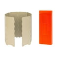 thumbnail image 1 of Parabrisas para estufa de campamento Strade Fareast Limited Parabrisas portátil para exteriores Caqui, 1 of 8
