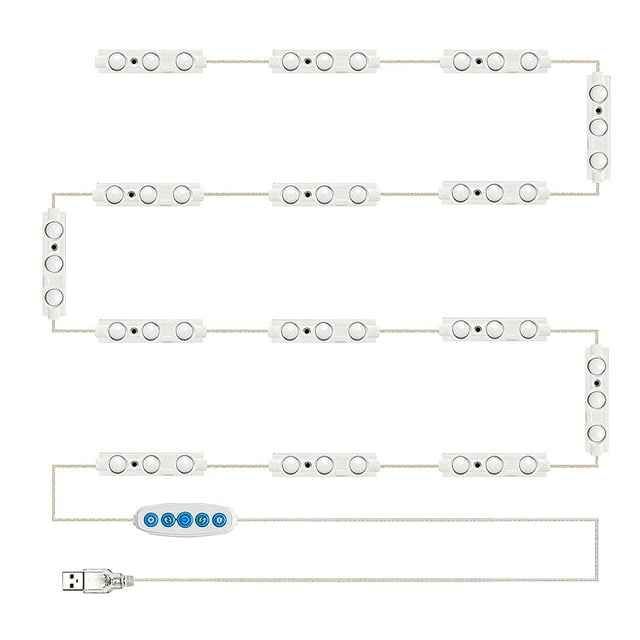 Kit De Luces De Espejo De Tocador Led, Tocador De Maquillaje Ligero, Tira De Luces De Espejo Speravity HA024068-00