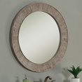 thumbnail image 1 of InFurniture WK1812 Miroir Rond en Sapin Recyclé Massif, Bois Flotté, 1 of 1