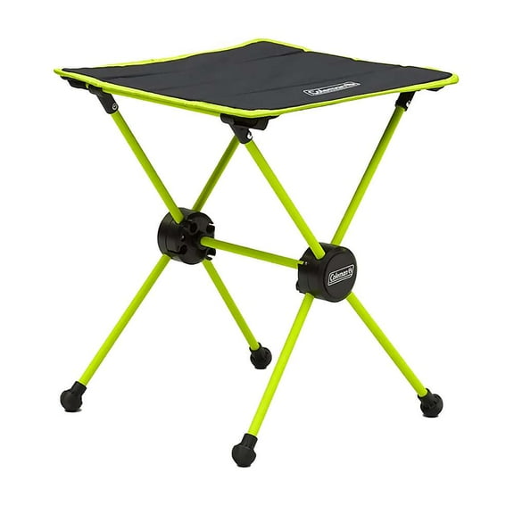 Coleman Mantis Ultra Camping Table with Double zip Carry Bag, Black