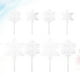 thumbnail image 3 of EeaseMX 20 adornos para tartas navideñas, copos de nieve, postres, cupcakes, palillos de frutas para fiestas y festivales., 3 of 8