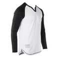 thumbnail image 4 of ZIMEGO Men's Basic Long Sleeve T-shirts - Athletic Baseball Sports Raglan Style Casual V-Neck Henley with Round Bottom Hem, 4 of 5