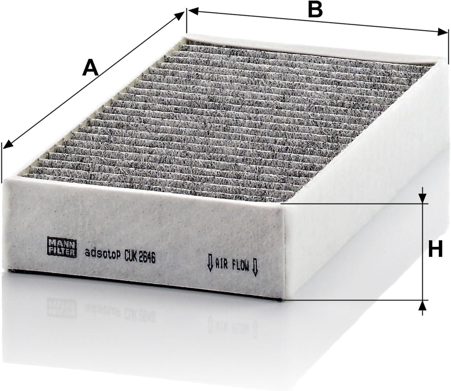 MANN-FILTER CUK 2646-2 - Cabin Air Filter