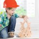 thumbnail image 4 of Rompecabezas de apilamiento Montessori Hugo 16 piezas de bloques de construcción apilables, 4 of 10