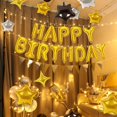 thumbnail image 4 of Banner de cumpleaños CANREVEL Happy, 16 pulgadas, letras de lámina de mylar, 13 unidades, 4 of 7