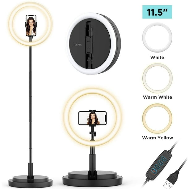 Foldable Selfie Ring Light 11.5