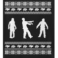 thumbnail image 4 of Old Glory Mens Zombie Ugly Christmas Sweater Long Sleeve T Shirt, 4 of 6
