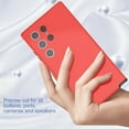 thumbnail image 4 of Case for Samsung Galaxy S24 Ultra, Triple-Layers Hybrid Cover with Camera Lens Protective Film, Anti-Scratch Drop Protection [Military Grade Shockproof] Cover for Samsung Galaxy S24 Ultra, Red, 4 of 7
