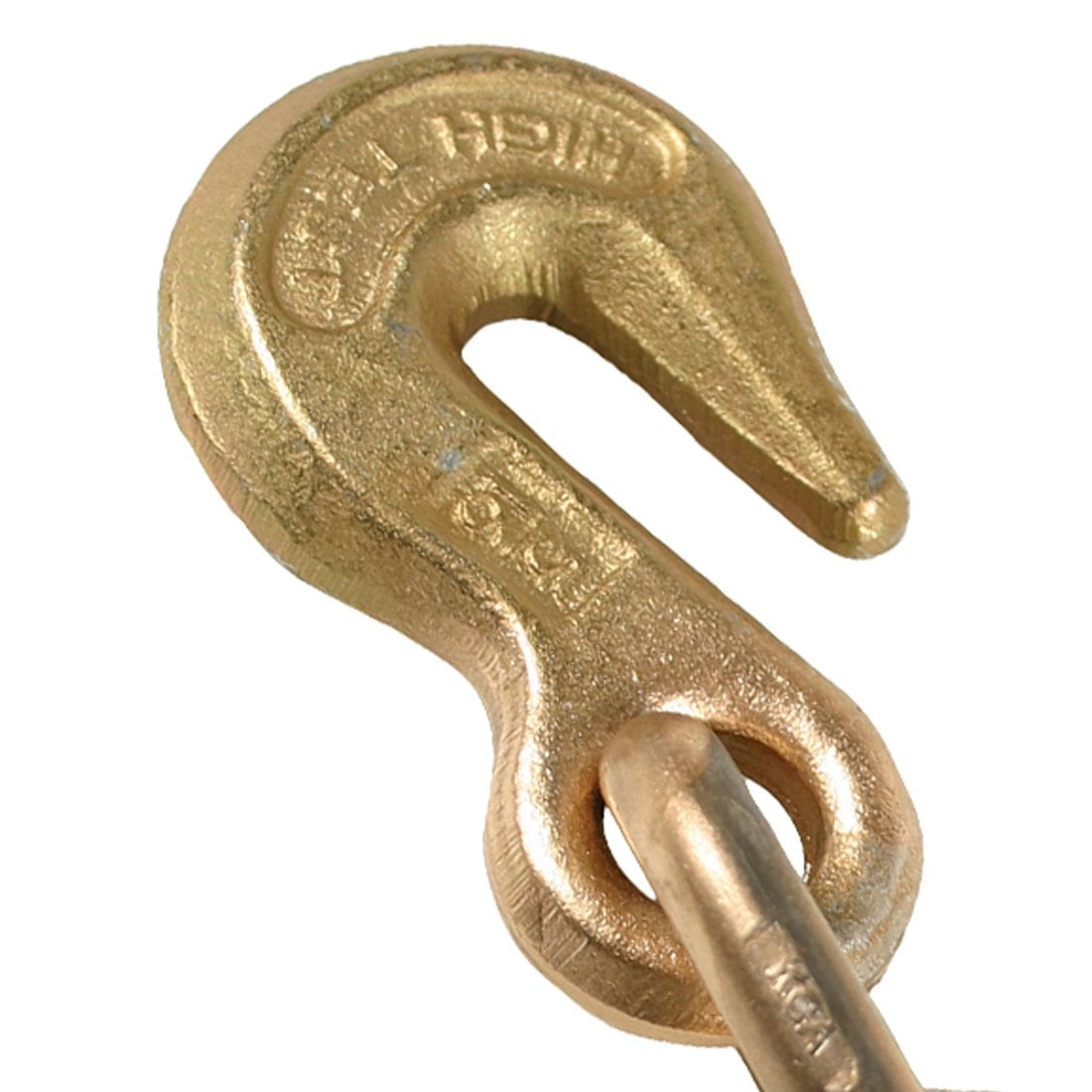 VULCAN Tow Chain - 15 inch Forged J Hook and T Hook - G70 Chain - 6 foot - 4700 Lbs SWL