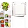 thumbnail image 5 of 1pc Fridge Storage Box Storage Rack Wire Rack For Home Organization Green, 5 of 9
