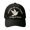 Black, variant on Classical Baseball Hat Travel Outdoor Sunhat For Adults Embroidered Peace Symbol Color Option Duckling Tongue Cap