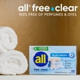 all Fabric Softener Dryer Sheets for Sensitive Skin, Free Clear, 80