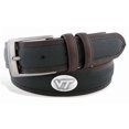 thumbnail image 1 of ZeppelinProducts VAT-BBLPS-BLK-44 Virginia Tech Concho Two Tone Leather Belt- 44 Waist, 1 of 1