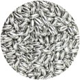 thumbnail image 2 of Celebakes Silver Rice Dragees, 3.7 oz., 2 of 2