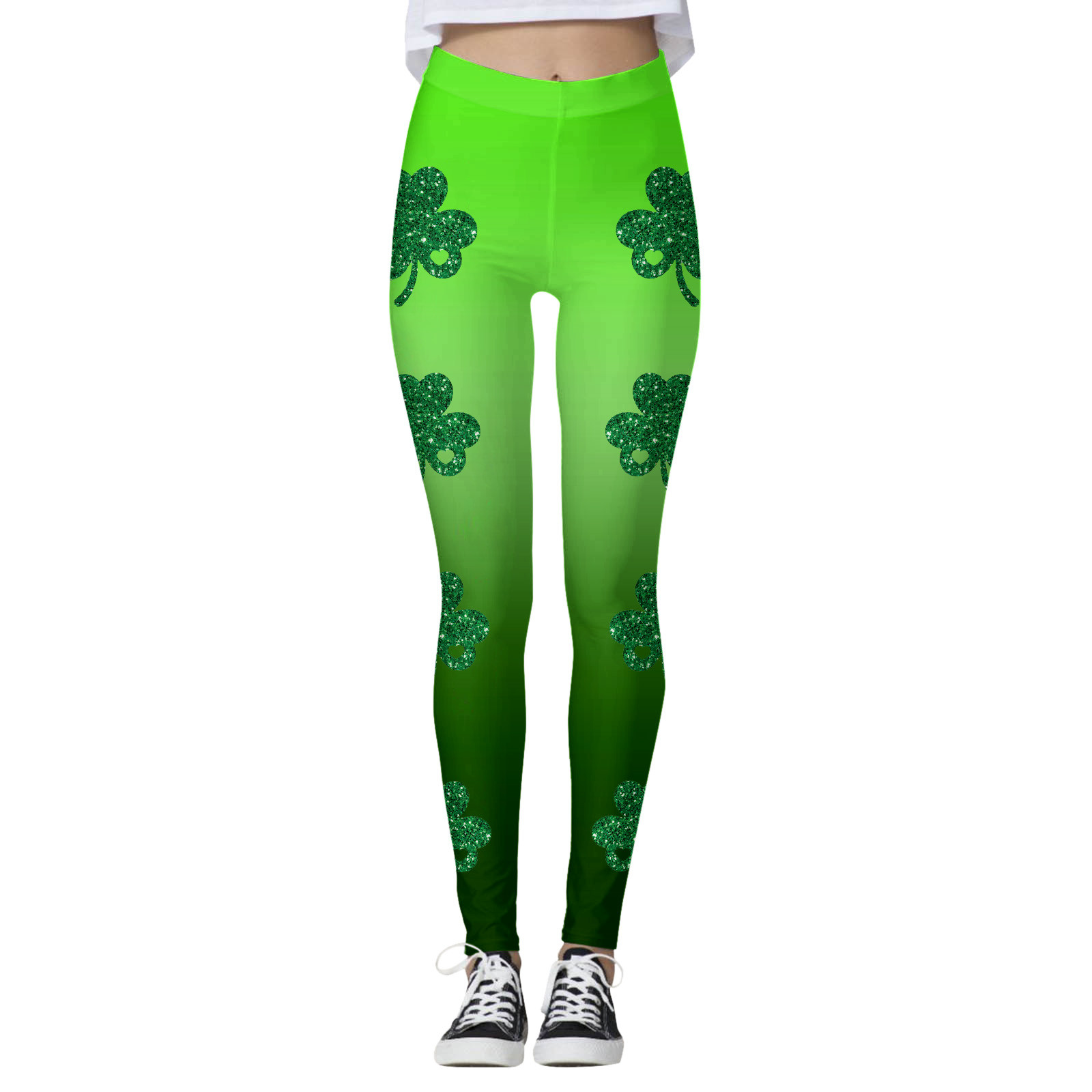 for Women Cotton Blend Women Casual Fashion StPatricks Day Printed ...