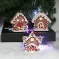thumbnail image 5 of Christmas LED Resin House Decorations Luminous House Pendants LED Lights Christmas House Decorations, 5 of 8