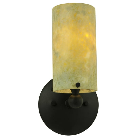 Meyda Tiffany 121785 5" W Cilindro Jadestone Wall Sconce - Green