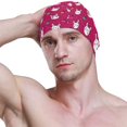 thumbnail image 3 of FYBTO Swimming Cap Funny Animal Rabbit Cartoon Adult FYBTO Polyester, 3 of 4