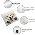 thumbnail image 4 of Nawypu Dog Lover Gifts Funny Sayings A House Is Not A Home Without A Golden Retriever Pillow Covers Farmhouse Throw Pillow Caseative Cushion Cover for Home Living Room Bed Room Couch Sofa 2pc 20x20in, 4 of 6