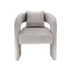 thumbnail image 1 of MUNDO IN MUEBLES Sillón Lipari 366 Greige | Sillón Moderno Tapizado en Tela Greige Suave y Resistente | Estructura de Madera Sólida | Cojines Acolchados y Extraíbles, 1 of 10