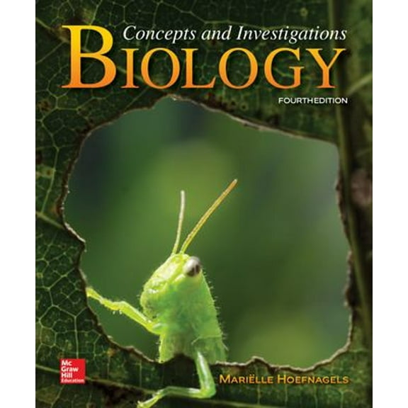 Pre-Owned Biology: Concepts and Investigations (Hardcover) 007802420X 9780078024207