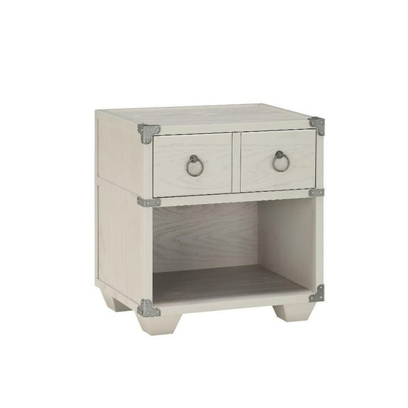 ACME Orchest Nightstand with USB Dock (1 Drawers) in Gray