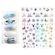 thumbnail image 3 of Nuevos diseños de calcomanías adhesivas para uñas de invierno y láminas de láminas para uñas. DH-195 Colorido, 3 of 8