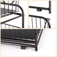 thumbnail image 4 of SoildPal Set of 2 Under Sink Organizer Pull Out, 2 Tier Sliding Storage Drawer, Stackable Cabinet Shelf Baskets for Kitchen Bathroom Countertop, 4 of 7