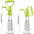 XIHAXI Stainless Steel Hand Whip Whisk 2024 Upgrade Egg Beater 304