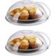 thumbnail image 1 of 2Cubierta contra salpicaduras de microondas, cubierta para microondas para alimentos, tapa protectora para placa de microondas sin BPA con rejillas de ventilación de vapor ajustables que mantiene el, 1 of 7