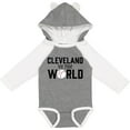 thumbnail image 3 of Inktastic Cleveland Vs. the World with Baseball Boys or Girls Long Sleeve Baby Bodysuit, 3 of 5