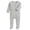romper4-Grey, variant on Baby Footed Pajamas with Footed Unisex Cotton Snap-up Romper Jumpsuit Sleep and Play 0-12 Months,Sizes 3-6 Months