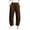 Brown, variant on Qulqfy Cargo Hiking Pants for Women Plus Size Quick Dry Elastic Waist Lightweight Travel with Pockets Army Green Sweatpants Women