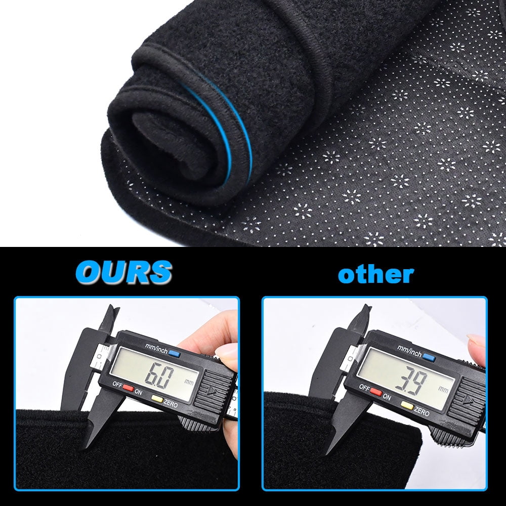 For 2020-2024 Ford Explorer Dashboard Mat Dash Non-Slip Sun Cover Protect Pad