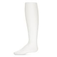 thumbnail image 3 of MeMoi Girls Prism Textured Microfiber Opaque Tights - Girls - Female, 10-12, Winter White, 3 of 4