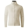 thumbnail image 5 of HAiming Men's Cardigan Sweaters Knitted Full Zip Collared Jacket Casual Solid Color Baggy Comfy Warm Outwear Coat, 5 of 9