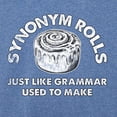 thumbnail image 6 of Wild Bobby Synonym Roll Just Like Grammar Used To Make Unisex Crewneck Sweatshirt, 6 of 6