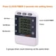 thumbnail image 5 of 2X Temporizador Digital 100 Horas Triple Cuenta Atrás / Arriba Temporizador de Reloj Cocina Temporizador de Cocina con Pantalla LCD Soporte Magnético de Alarma Fuerte, 5 of 7