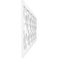 thumbnail image 3 of Ekena Millwork 47"W x 12"H x 3/8"T Chicago Fretwork Moulding, Architectural Grade PVC, 3 of 13