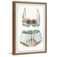 thumbnail image 2 of Parvez Taj Seashell Swimsuit Framed Wall Art, 2 of 6