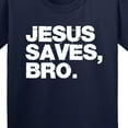 thumbnail image 4 of Inktastic Jesus Saves, Bro. Youth T-Shirt, 4 of 5