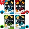 thumbnail image 4 of Popchips Assorted Chips Variety Pack, Single Serve Bags, 0.8 oz., 30 ct. With White Bowl By OMA, 4 of 8