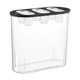 thumbnail image 1 of Caja de hidropónico, contenedor de plantación con hidropónico de 6 agujeros, caja de para plantas y peces. Negro, 1 of 9
